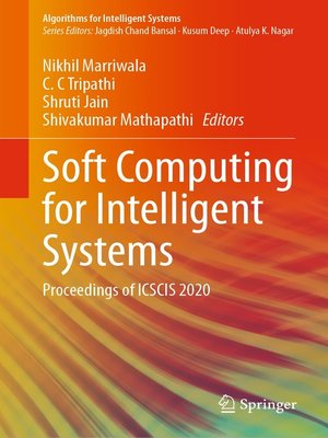 cover image of Soft Computing for Intelligent Systems
